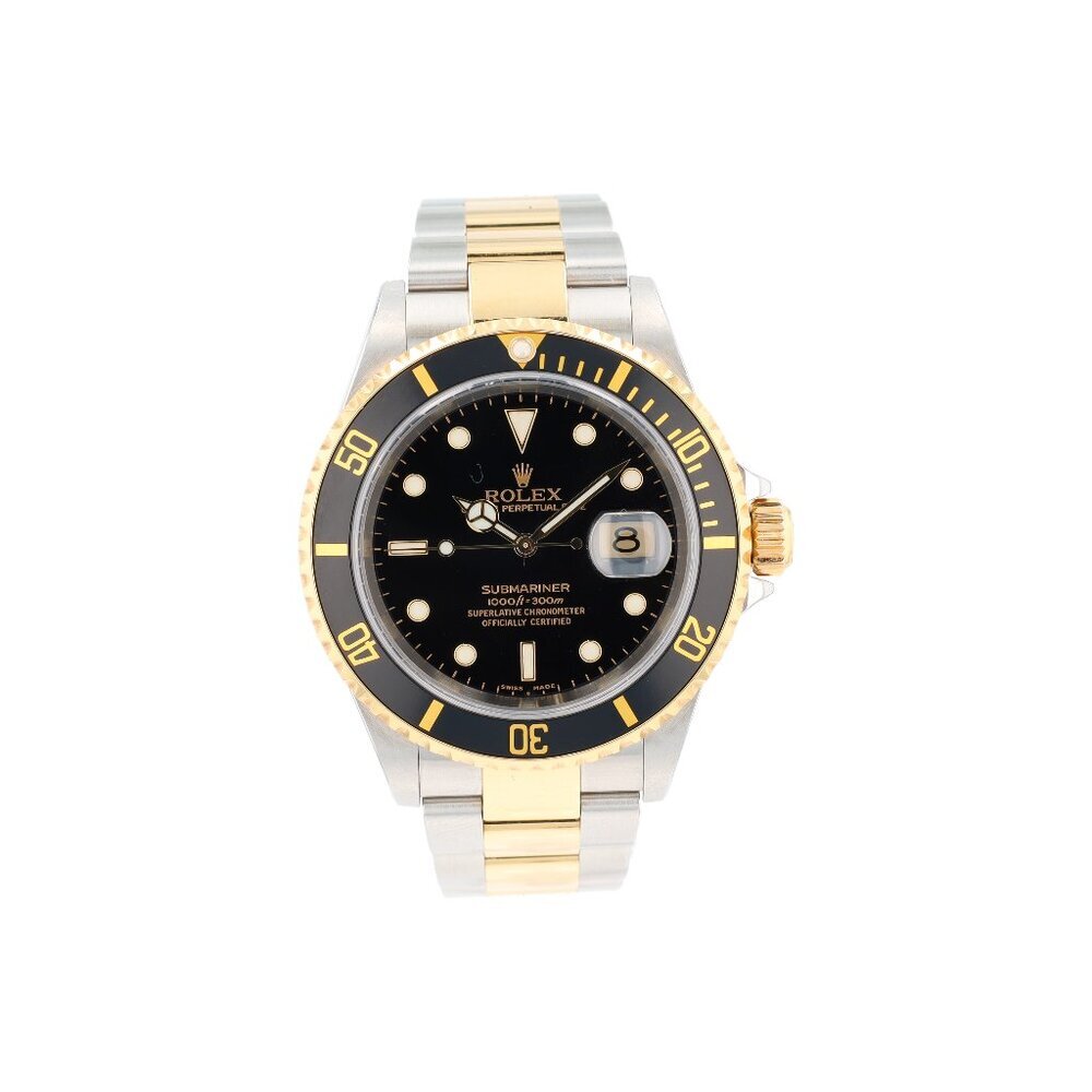 Rolex Submariner 16613T 40mm Black Luminous Dial Rotatable Bezel